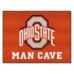 Ohio State Buckeyes Man Cave All-Star Rug