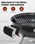18" Portable Charcoal Grill for BBQ Fun