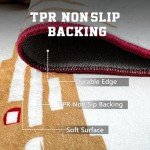 San Francisco Football Area Rug for Mancaves 6x9