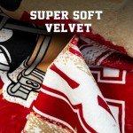 San Francisco Football Area Rug for Mancaves 6x9