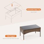 Stylish 4-Piece Outdoor Patio Furniture Set