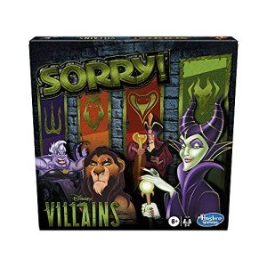 Disney Villains Sorry! Board Game for Families