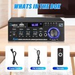 AK45 300W Bluetooth Home Stereo Amplifier System