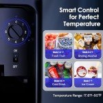 Anypro 4.5 Cu.Ft Mini Beverage Fridge