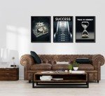 Time Is Money Wall Art for Mancaves