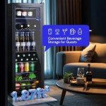 Anypro 4.5 Cu.Ft Mini Beverage Fridge