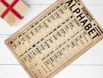 Vintage Military Phonetic Alphabet Wall Art