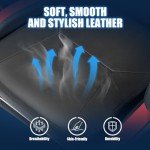 GTPLAYER Adjustable Gaming Chair with Footrest