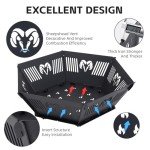 Portable 23-Inch Fire Pit for Camping and Outdoors