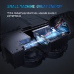 iPhone-Compatible Mini Projector with Tripod, 1080P HD