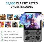 Retro Portable Gaming Console with IPS Screen
