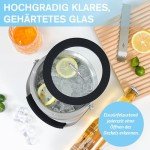 Double-Walled Stainless Steel Ice Bucket with Tongs