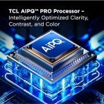 TCL 55-Inch 4K QLED Smart TV with Google TV