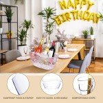 2-Pack 6.5L Acrylic Ice Buckets for Parties