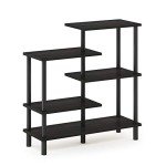 Furinno 5-Tier Display Rack - Espresso/Black