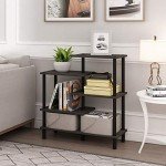 Furinno 5-Tier Display Rack - Espresso/Black