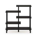 Furinno 5-Tier Display Rack - Espresso/Black