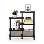 Furinno 5-Tier Display Rack - Espresso/Black