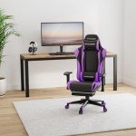 GTRACING Ergonomic Gaming Chair with Footrest