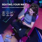 GTRACING Ergonomic Gaming Chair with Footrest