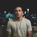 Men's Ebony Cross Pendant with 24" Chain