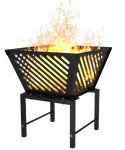 17 Inch Portable Outdoor Fire Pit for Camping