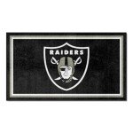 Las Vegas Raiders 3ft x 5ft Plush Area Rug