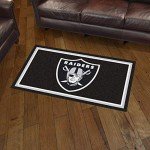 Las Vegas Raiders 3ft x 5ft Plush Area Rug