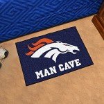 Denver Broncos Man Cave Accent Rug – 19" x 30