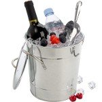 Insulated 4L Ice Bucket with Scoop & Lid