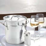 Insulated 4L Ice Bucket with Scoop & Lid