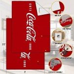 Coca-Cola® Logo Non-Slip Area Rug 2'3" x 3
