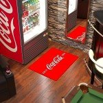 Coca-Cola® Logo Non-Slip Area Rug 2'3" x 3