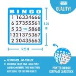 Deluxe Bingo Game Set with 75 Balls & Cage