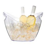 Clear Acrylic Ice Bucket for Drinks and Parties