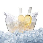 Clear Acrylic Ice Bucket for Drinks and Parties