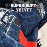 Chicago Football Area Rug - Machine Washable 5x7