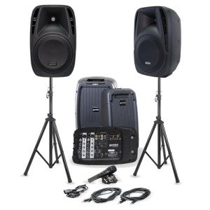 Gemini Bluetooth Portable PA System with Mixer