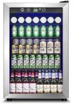 145 Can Beverage Cooler Mini Fridge – Silver