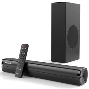 Nylavee 2.1ch Bluetooth Sound Bar with Subwoofer