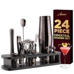 24-Piece Cocktail Shaker Set for Home Bars