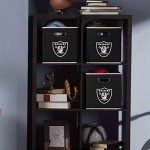 Las Vegas Raiders Collapsible Storage Bin Cube