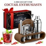 18-Piece Mixology Bartender Kit with Stand
