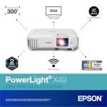 Epson PowerLite X49 3LCD Projector for Mancaves