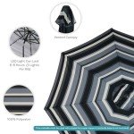 9-Foot Tilt Patio Umbrella with Aluminum Pole