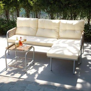 Cozy 3-Piece Wicker Patio Conversation Set