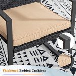 Modern Wicker Bistro Set for Your Mancave