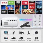 Portable HD Bluetooth Projector with Built-in DVD