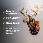 Beer Deer 3D Camo Wall Mount for Man Cave