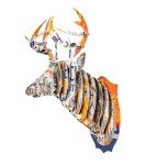 Beer Deer 3D Camo Wall Mount for Man Cave